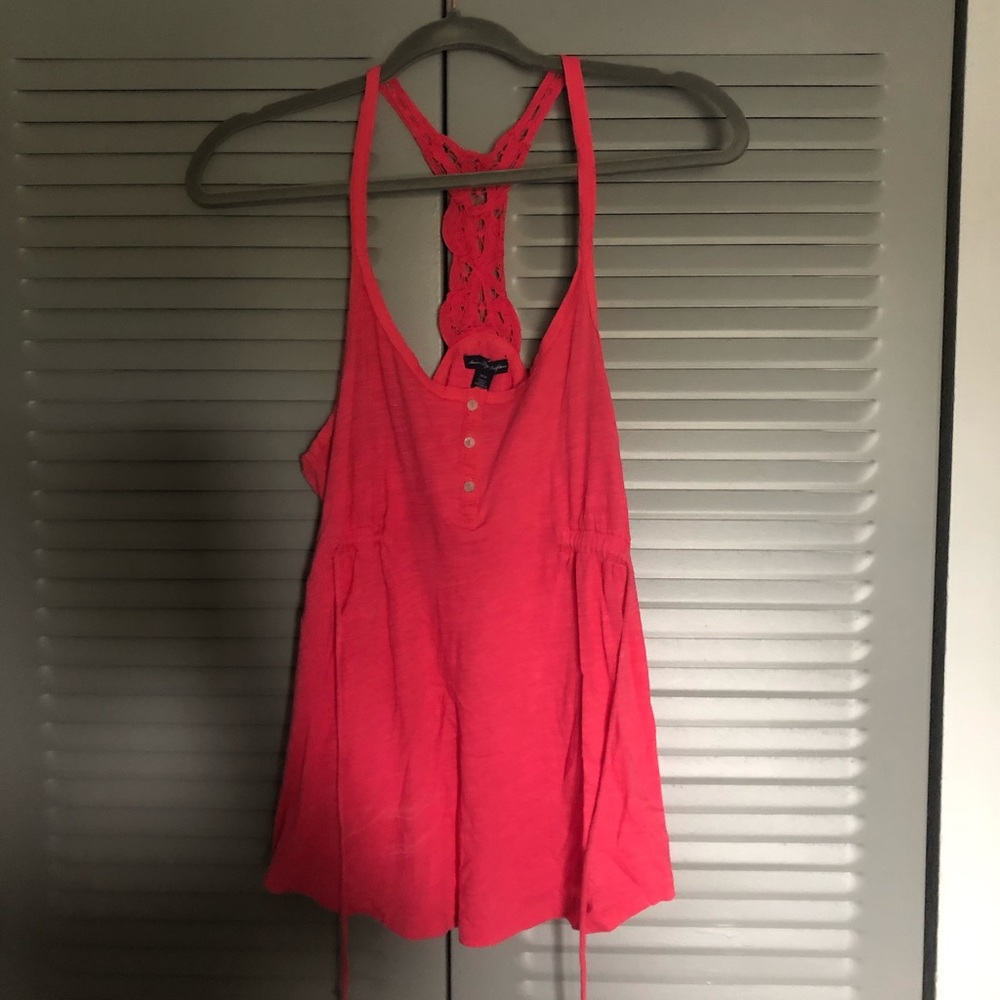 Racer back tank top